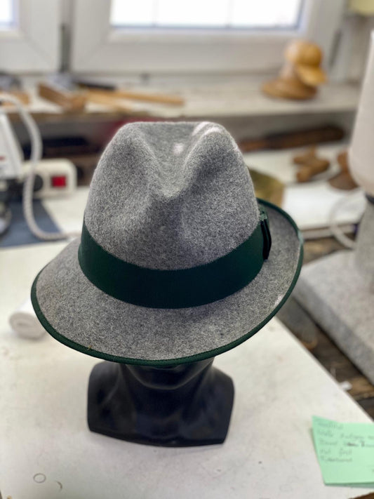 Forsthut hellgrau meliert