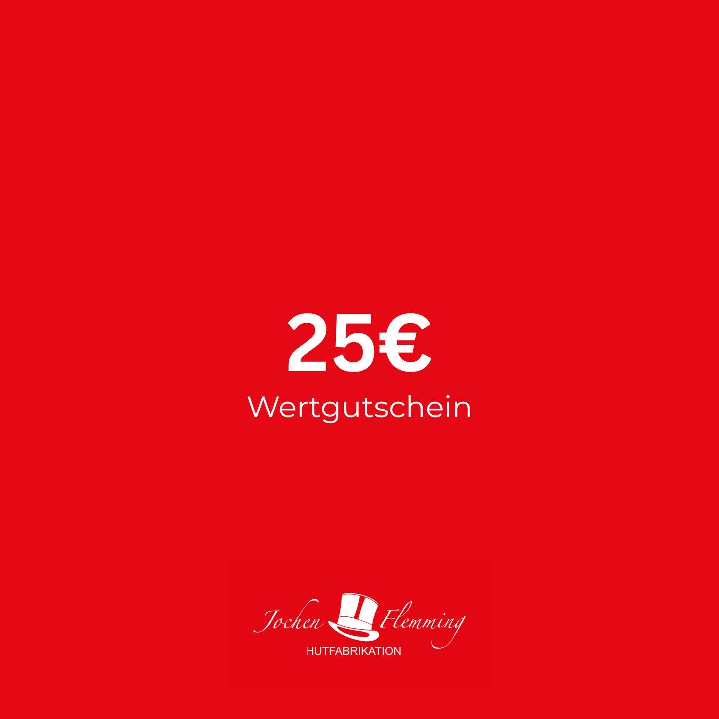 Wertgutschein 25€