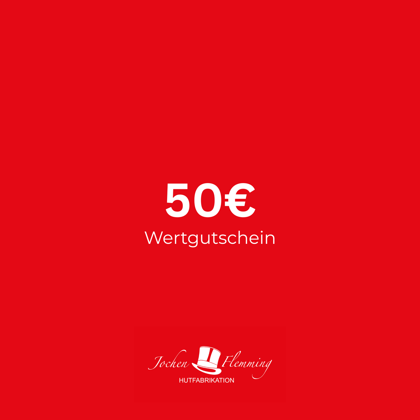 Wertgutschein 50€